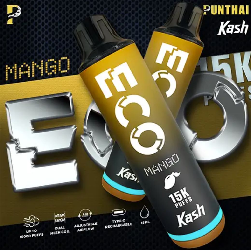 พอตใช้แล้วทิ้ง Punthai Kash Eco - 15000 คำ