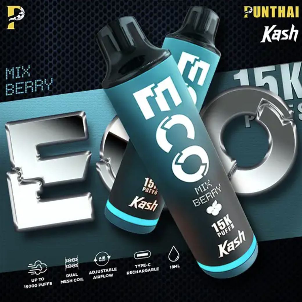พอตใช้แล้วทิ้ง Punthai Kash Eco - 15000 คำ