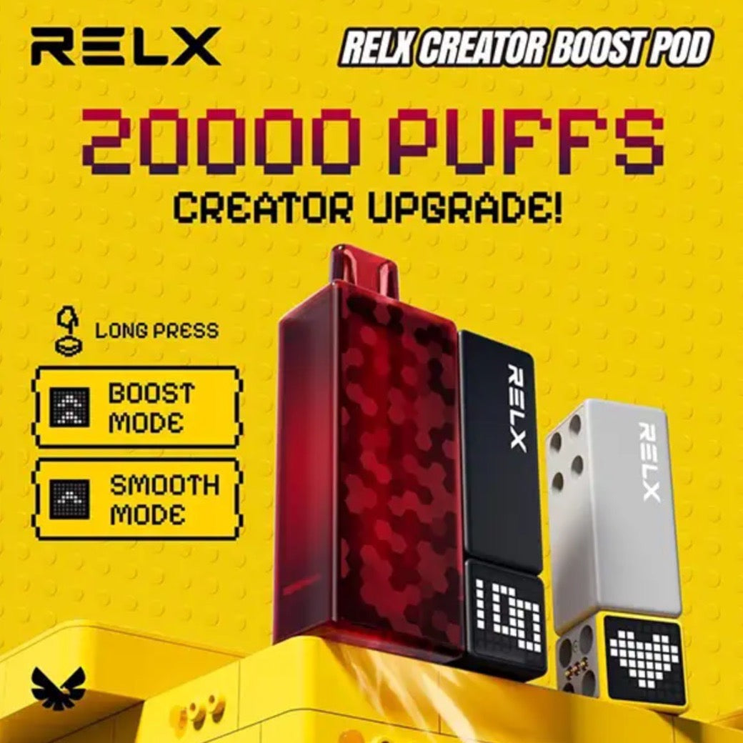หัวพอต Relx Creator Boost - 20000 คำ (ใช้กับเครื่อง Relx Creator เท่านั้น)