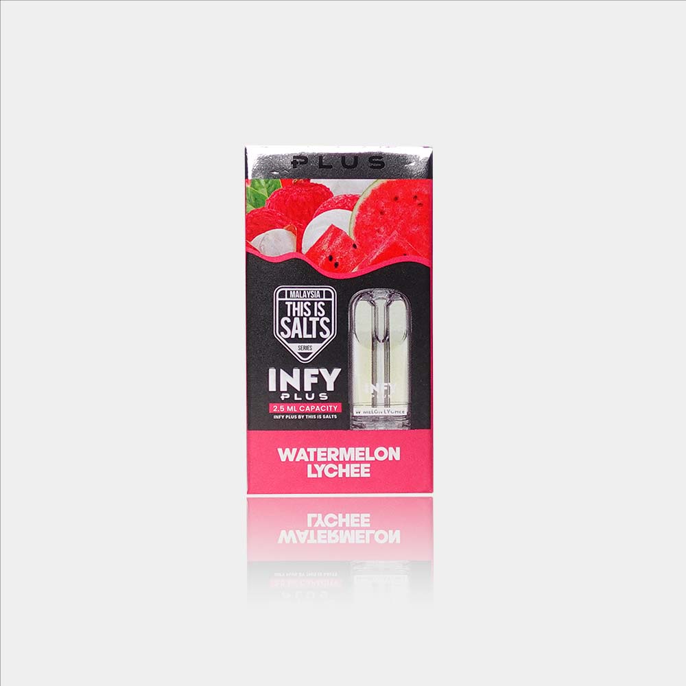 หัวพอต หัวพอต INFY Plus 2.5 ml. - Watermelon Lychee – Thai Vape Shop