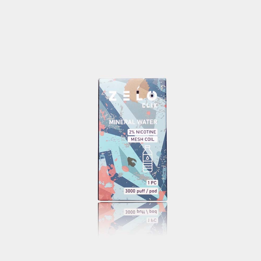 หัวพอต หัวพอต ZELO CLIK - Mineral Water – Thai Vape Shop