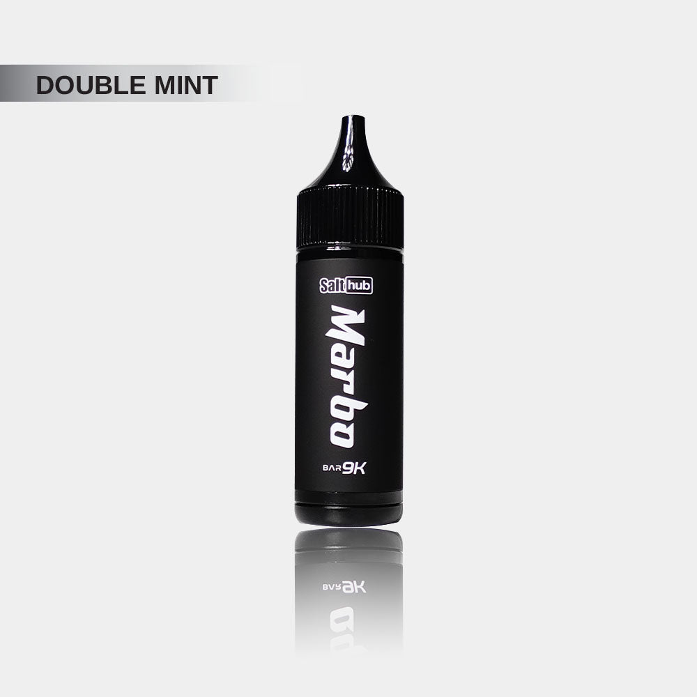 พอตใช้แล้วทิ้ง พอตใช้แล้วทิ้ง Marbo bar - 9000 คำ - Double Mint – Thai Vape Shop