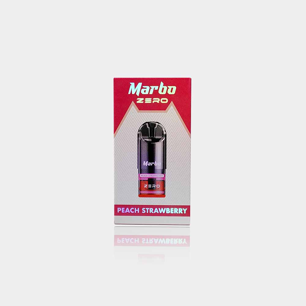 หัวพอต หัวพอต Marbo Zero - Peach Strawberry – Thai Vape Shop