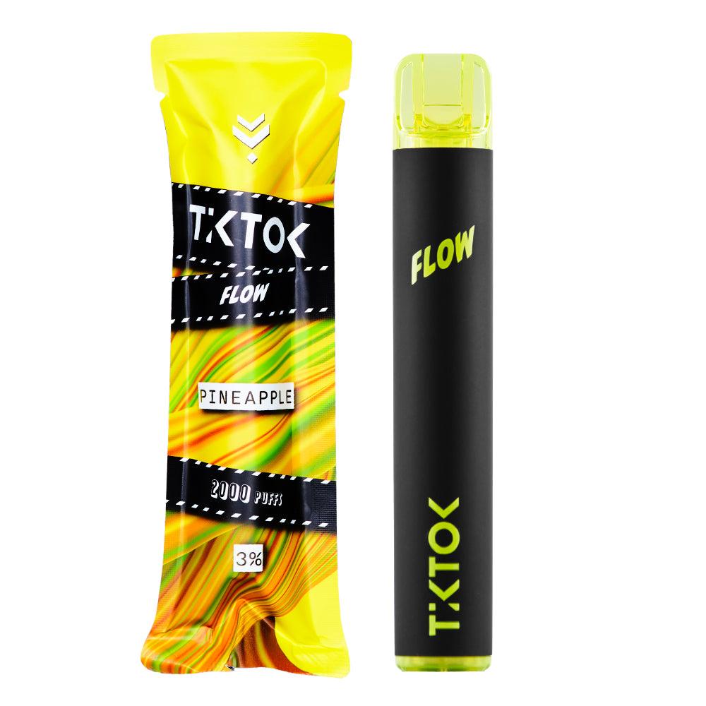 พอตใช้แล้วทิ้ง พอตใช้แล้วทิ้ง TikTok FLOW - 2000 คำ - Pineapple – Thai Vape Shop
