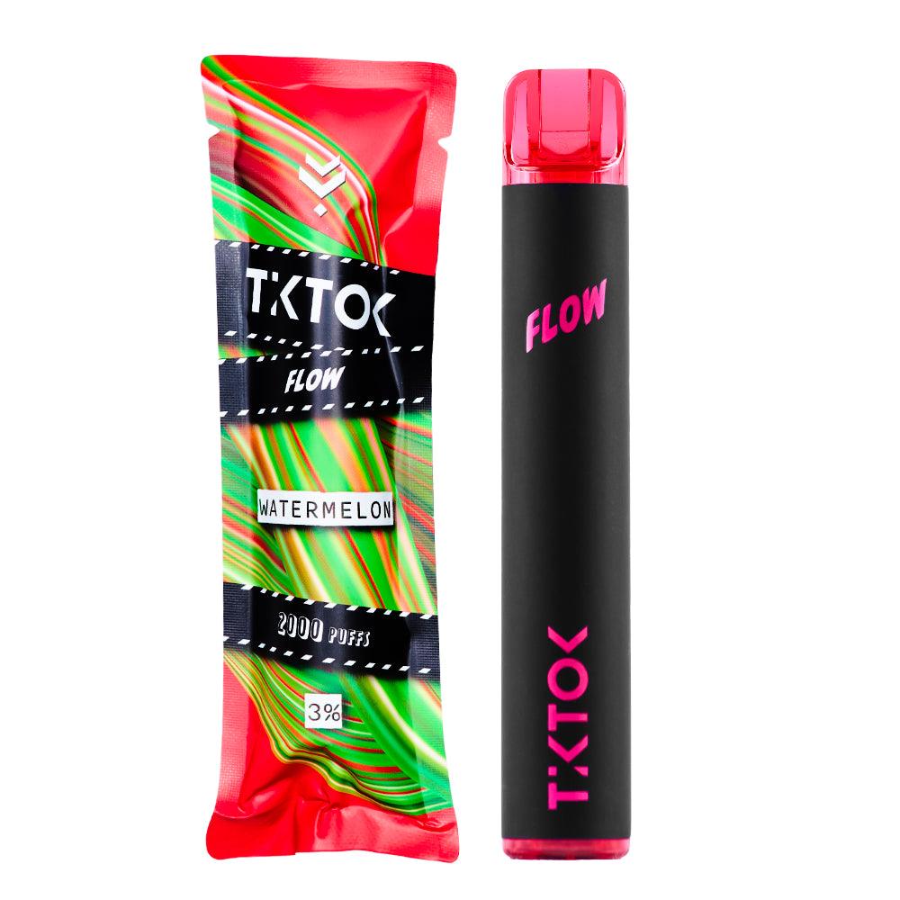 พอตใช้แล้วทิ้ง พอตใช้แล้วทิ้ง TikTok FLOW - 2000 คำ - Watermelon – Thai Vape Shop