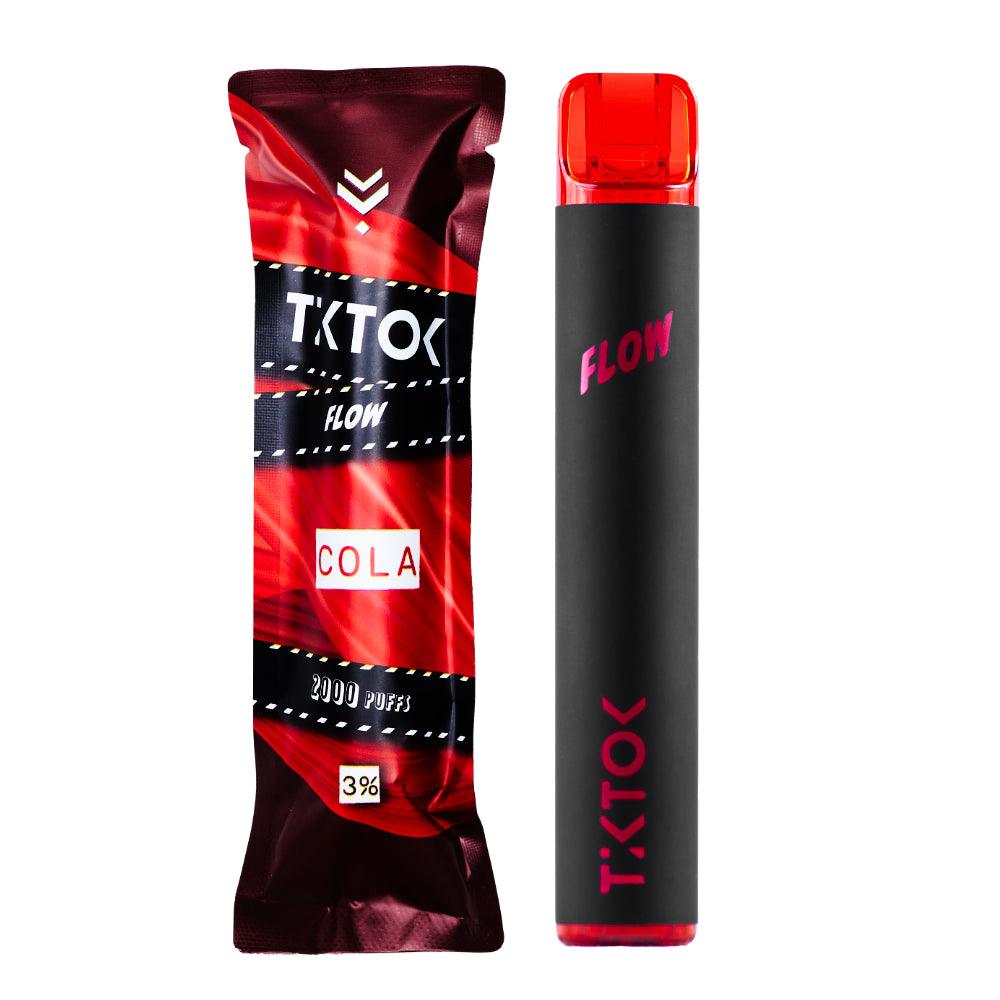 พอตใช้แล้วทิ้ง พอตใช้แล้วทิ้ง TikTok FLOW - 2000 คำ - Cola – Thai Vape Shop