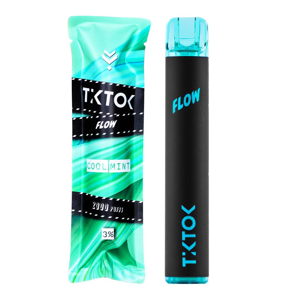 พอตใช้แล้วทิ้ง พอตใช้แล้วทิ้ง TikTok FLOW - 2000 คำ - Cool Mint – Thai Vape Shop