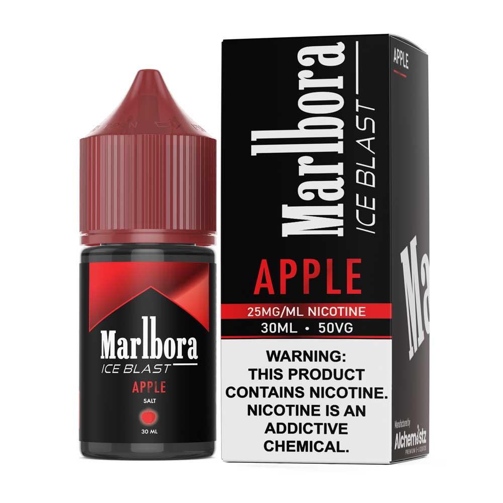 น้ำยาบุหรี่ไฟฟ้า น้ำยาบุหรี่ไฟฟ้า Marlbora - Apple - ซอลนิค - 25mg – Thai Vape Shop