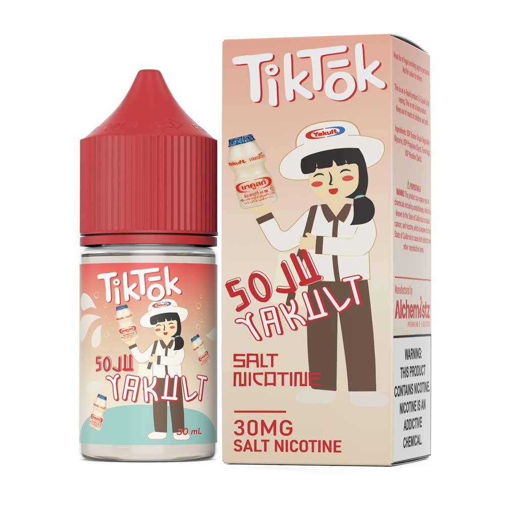 น้ำยาบุหรี่ไฟฟ้า น้ำยาบุหรี่ไฟฟ้า TikTok - Soju Yakult - ซอลนิค - 30mg – Thai Vape Shop