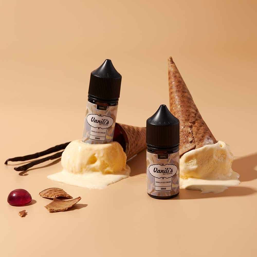Vanili's Salt E-Liquid - Vanilla Ice Cream - 30ml - น้ำยาบุหรี่ไฟฟ้า - Thai Vape Shop