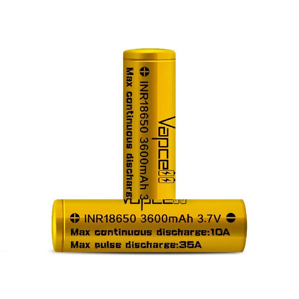 Vapcell - 18650 3600mAh 10A/35A - ถ่านบุหรี่ไฟฟ้า - Thai Vape Shop